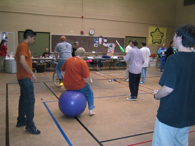 purple orb spinning